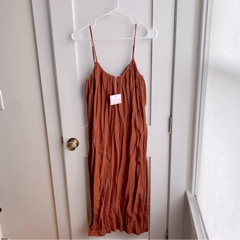 Ingrid & Isabel Crinkle Maternity Slip Dress